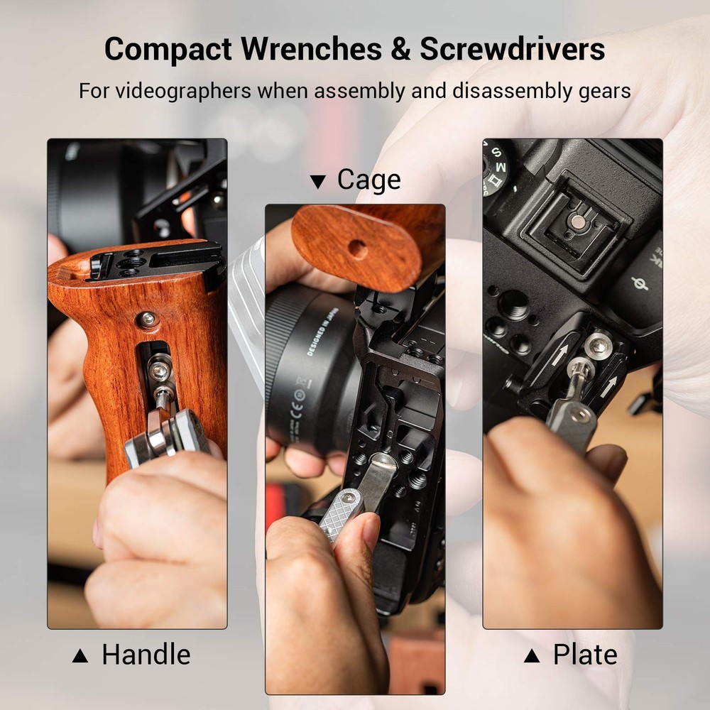 Folding Tool Set with Screwdrivers and Hex Key Wrenches, Seven Functional Too...