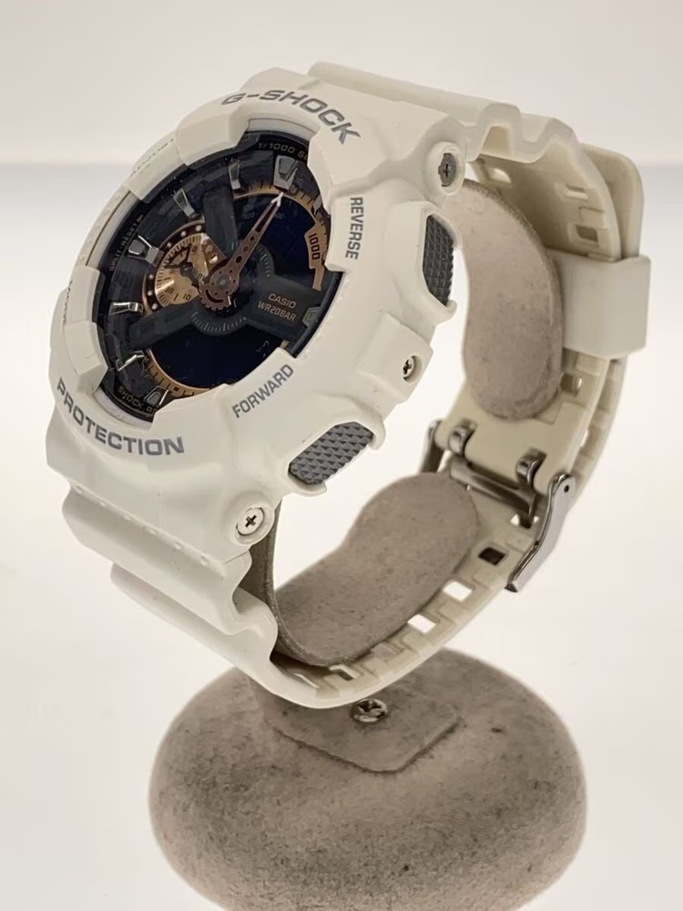 CASIO Quartz Watch G SHOCK Digital Analog WHT