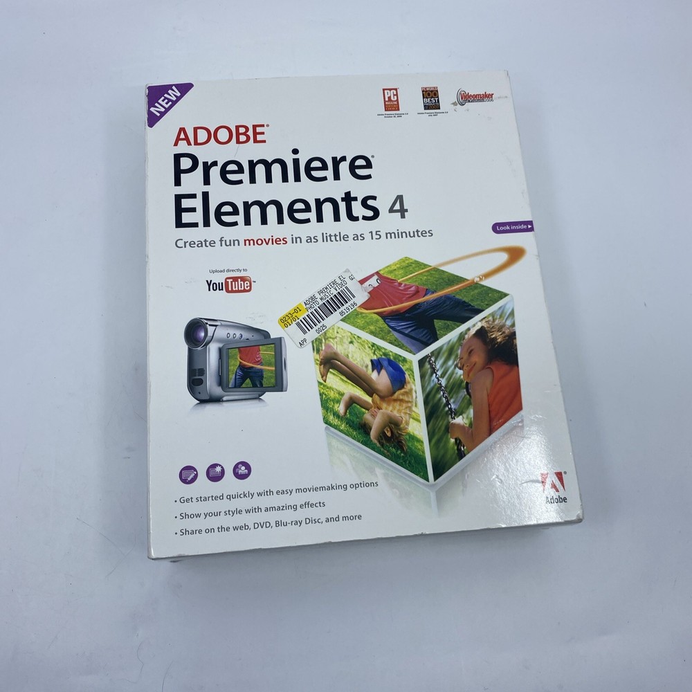 Adobe Photoshop Elements 4.0 Sealed