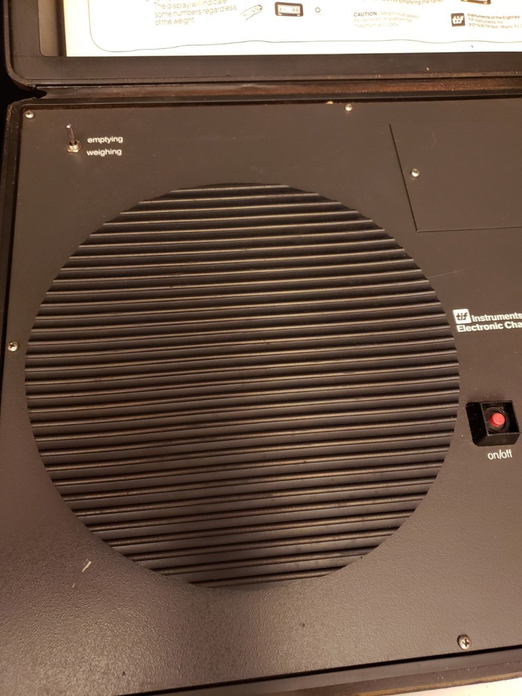 TIF 9000 Electronic Charging Meter Scale