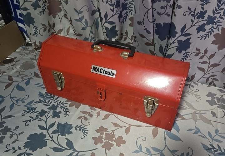 Vintage MAC Tools Portable Tool Box Red