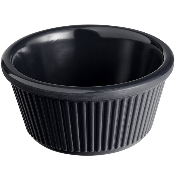 Acopa Fluted Melamine Ramekin - 12/Case (select size/color below)