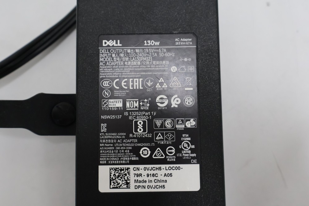 Dell K16A USB C Docking Station with Power Adapter