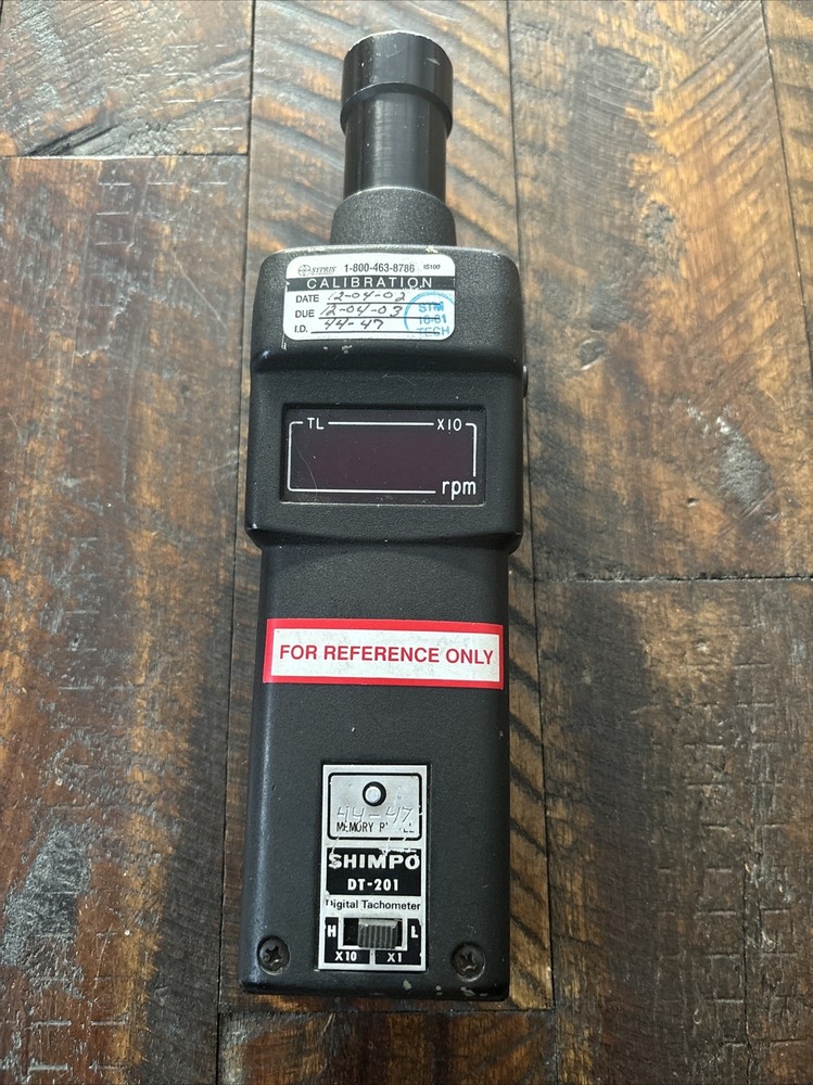 Shimpo DT-201 Digital Tachometer
