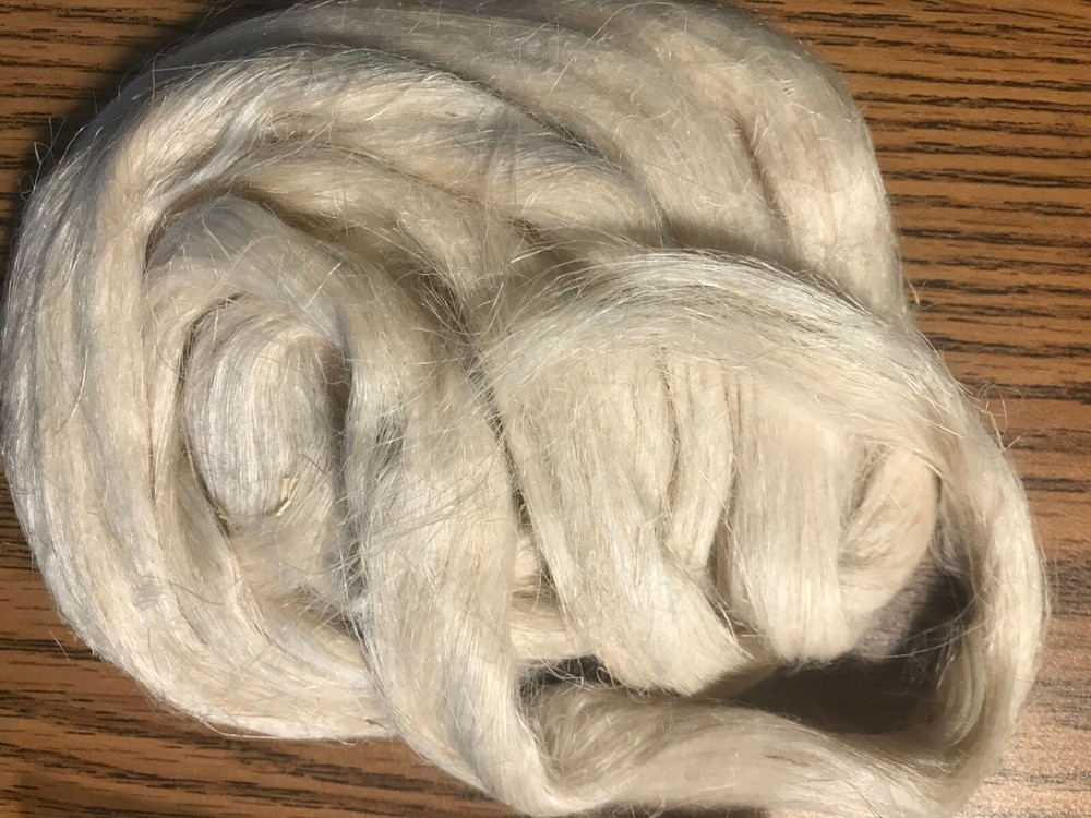 Natural Hemp roving 1oz