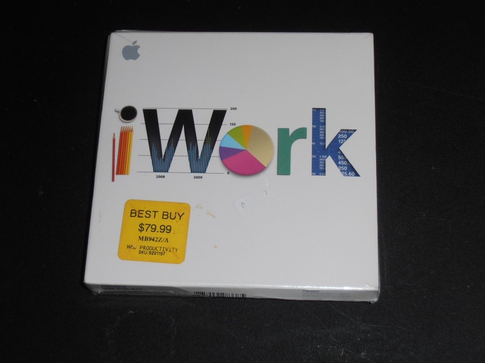 I Work '09 (Mac, 2009) Factory Sealed.