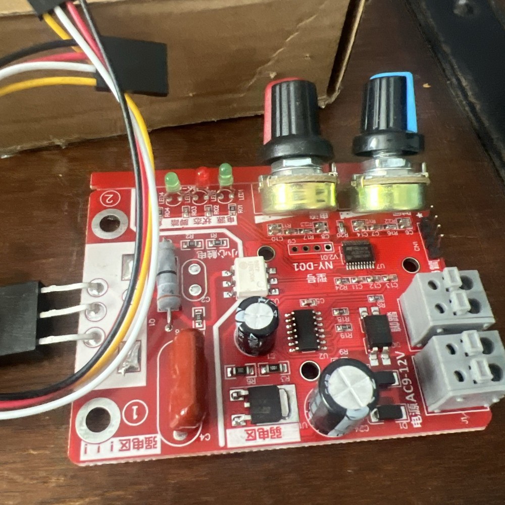 100A Spot Welding Machine Control Board Welder Controller Module Adjustable