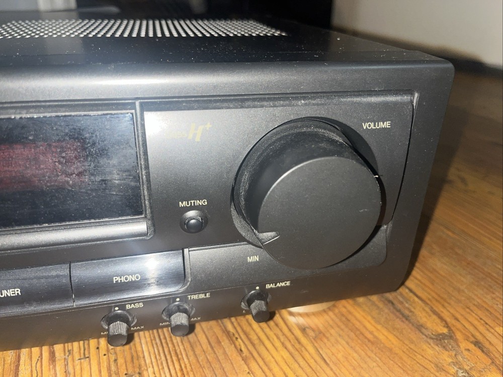 Technics SA-EX110 AV Stereo Receiver Dolby Pro Antenna - UNTESTED - Powers On
