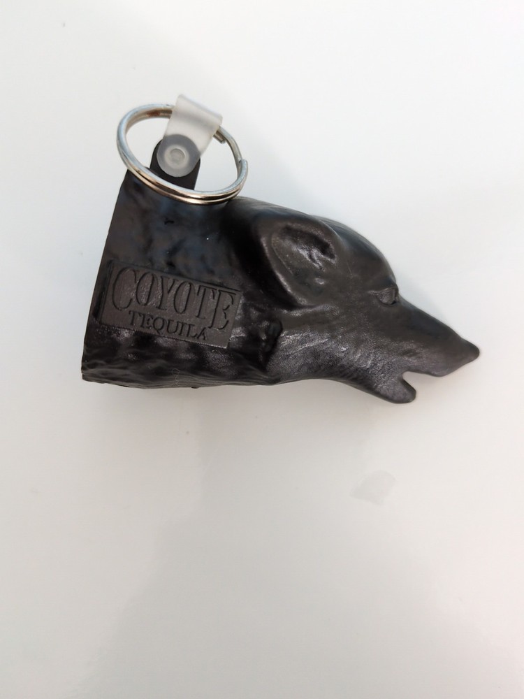 Coyote Tequila Keychain Brown