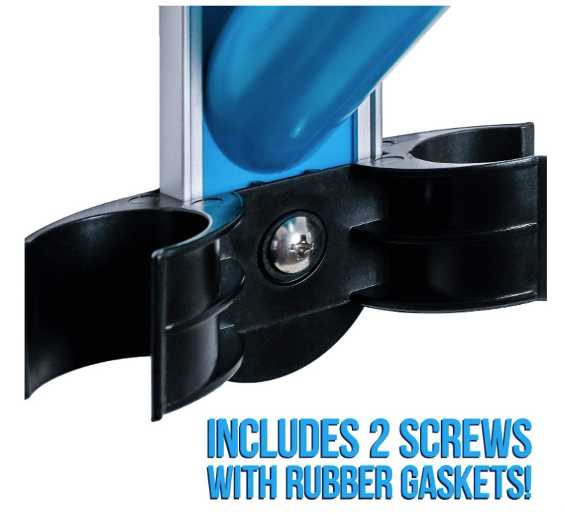 Pool Storage Rack – Holds Skimmer, Brushes, Vac Hose, Pole, Spa Accessory Tools