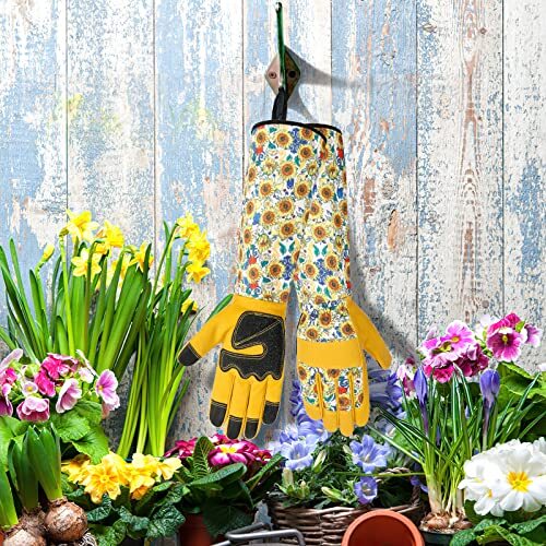Gardening Thorn Proof Long Gloves Rose Cactus Pruning Work Gloves