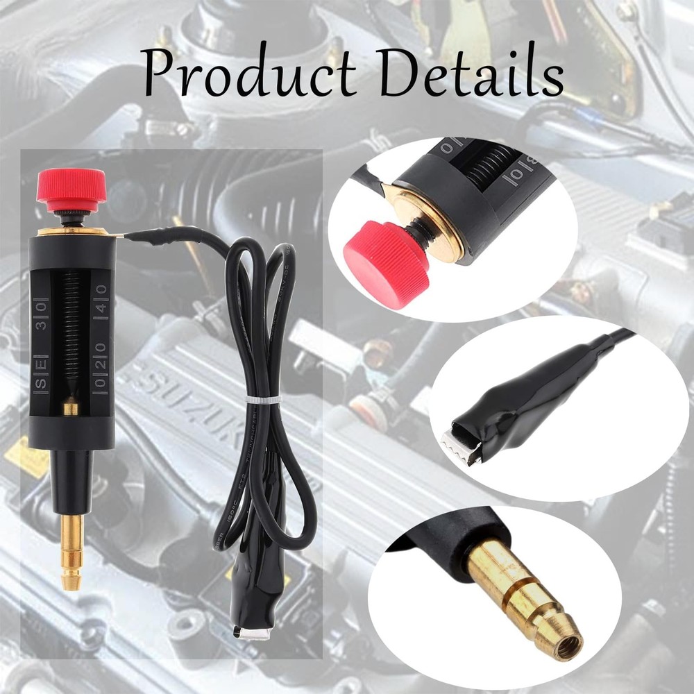 Spark Plug Tester Adjustable Car Ignition System Coil Tester Coil on Plug Spa...