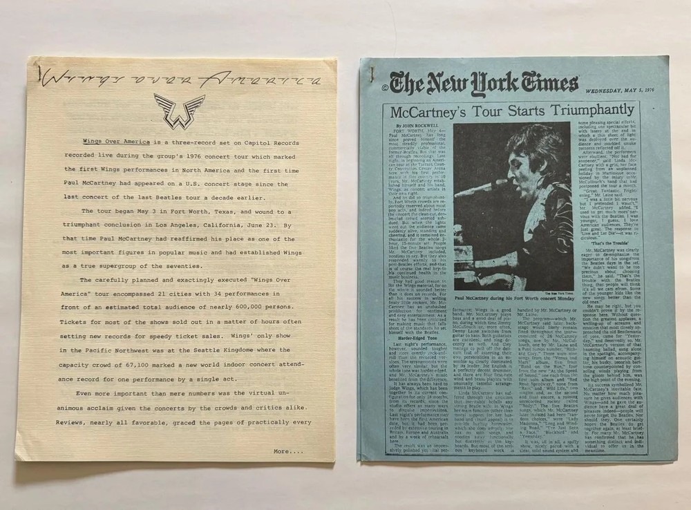 Wings over America Press kit