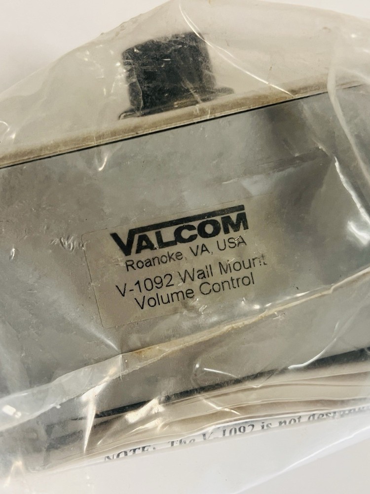 Valcom WALL MOUNT V-1092 Volume Control