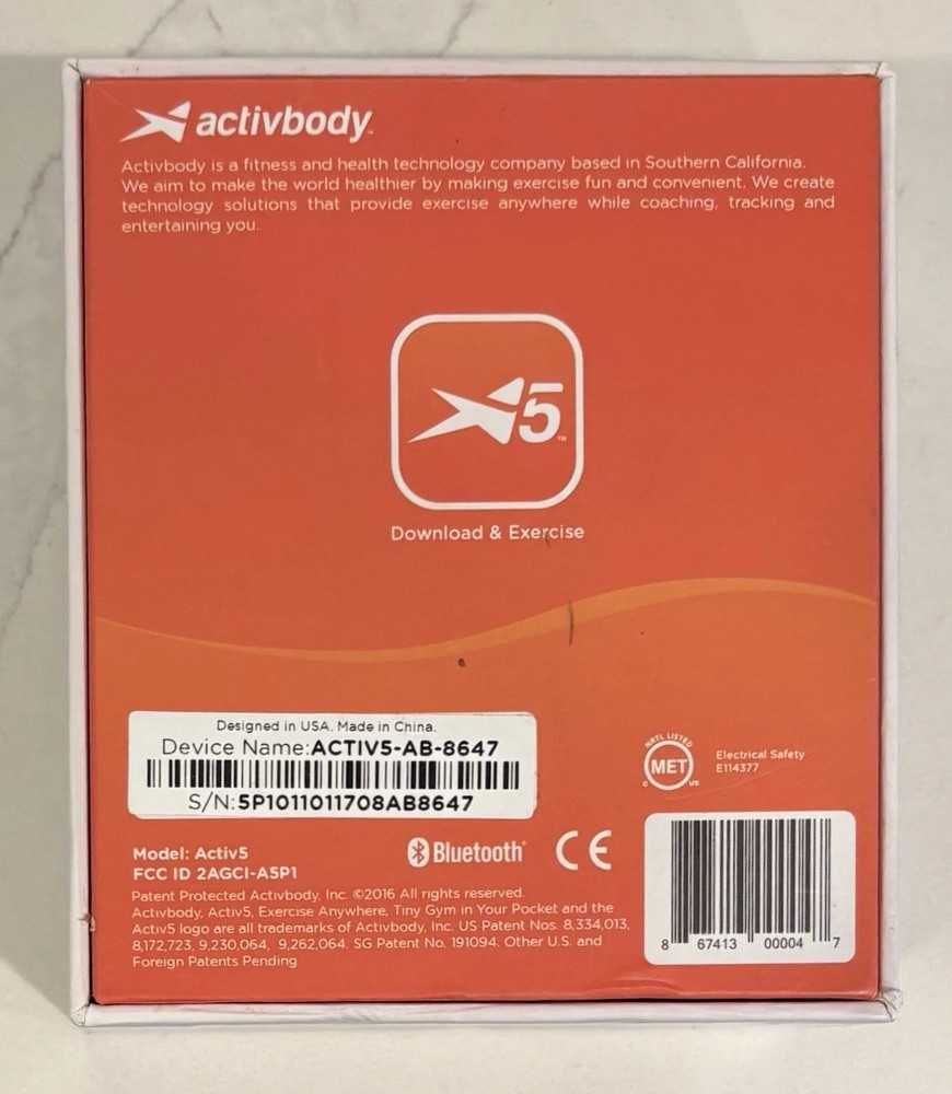 Activbody Activ5 Handheld Isometric Strength Training Device All Body Muscles