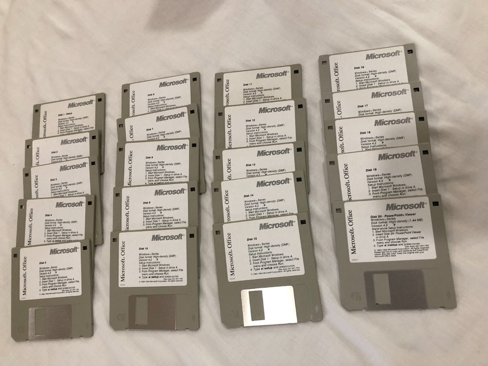 1994 Microsoft Office Standard Edition v. 4.2