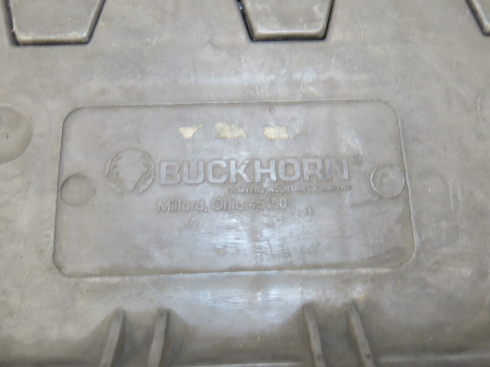 Buckhorn Stackable Plastic Container Bin Modular Nesting 12"x11"x7" Lot of 10