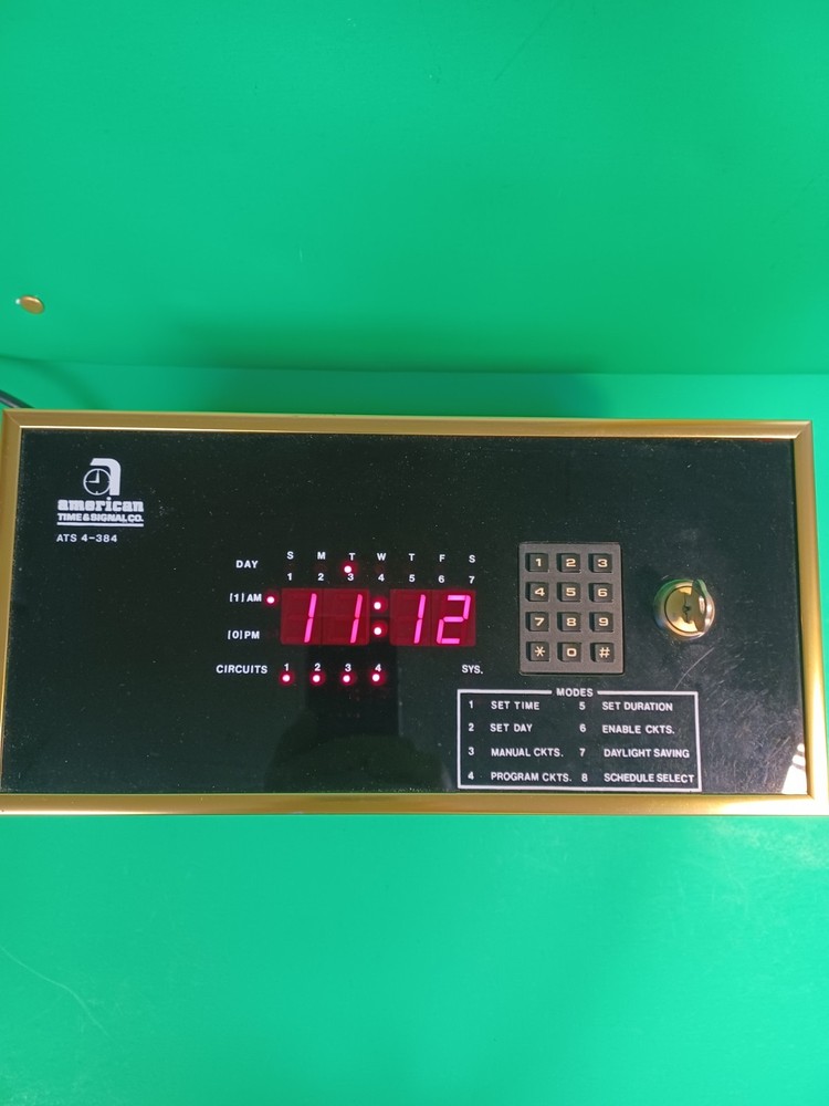 American Time ATS 4-384, Lathem Master clock