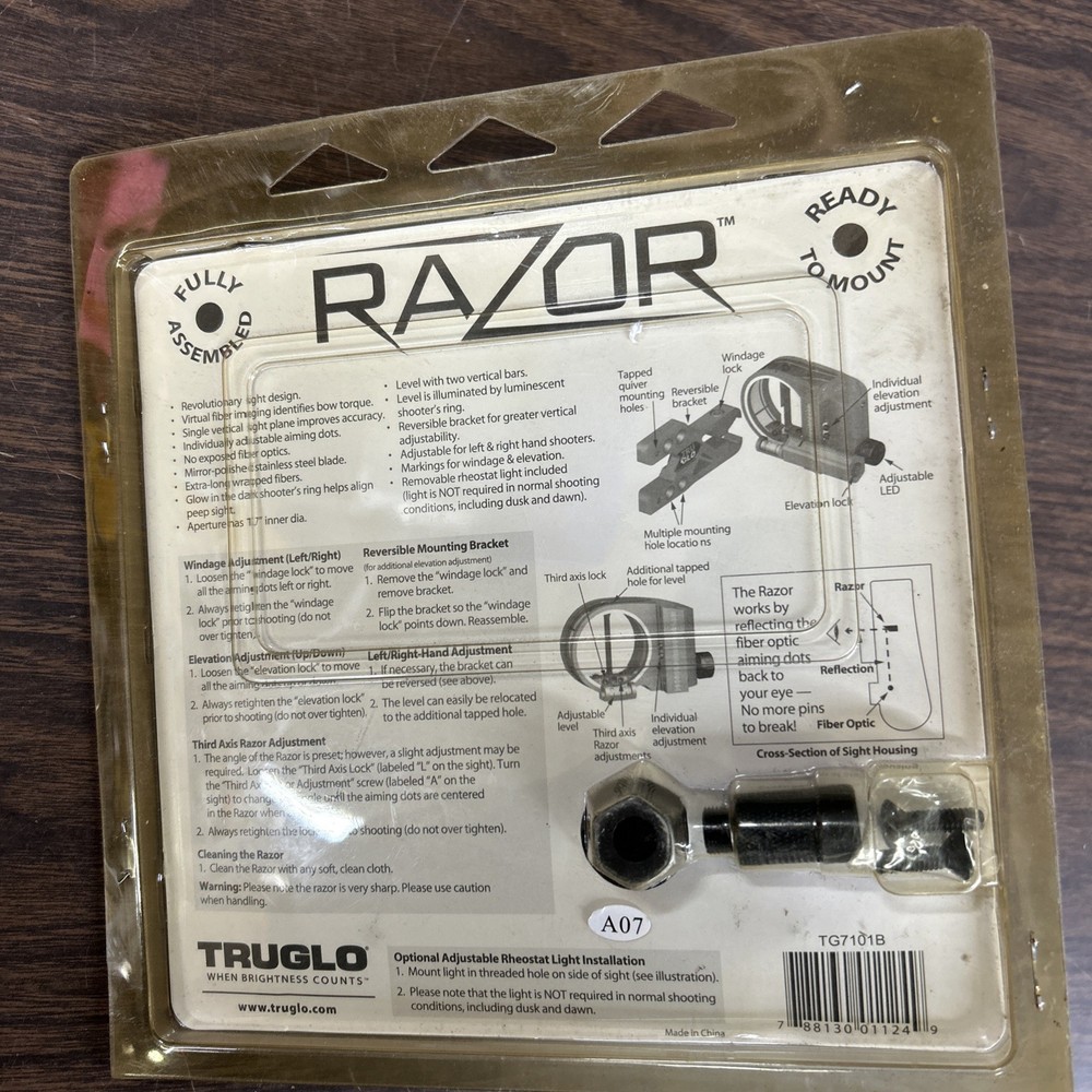 True Go Razor VBT TG7101B
