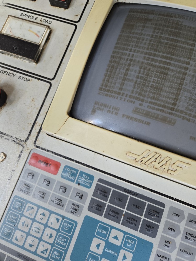 Haas Automation Control Simulation Panel Module Controller Mill Lathe Machine