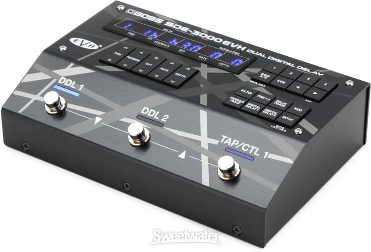 Boss SDE-3000EVH Dual Digital Delay Pedal