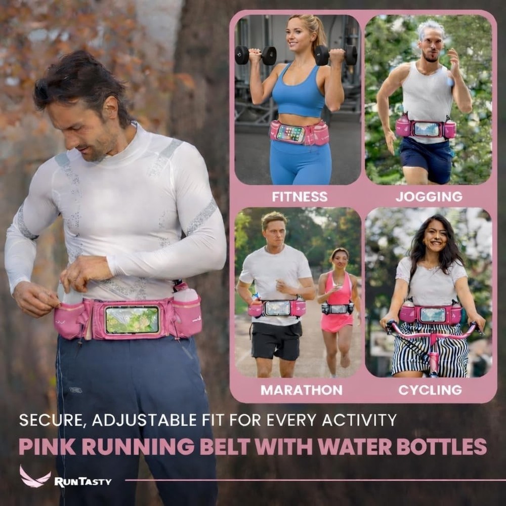 Comfortable Hydration Belt for Active Lifestyles