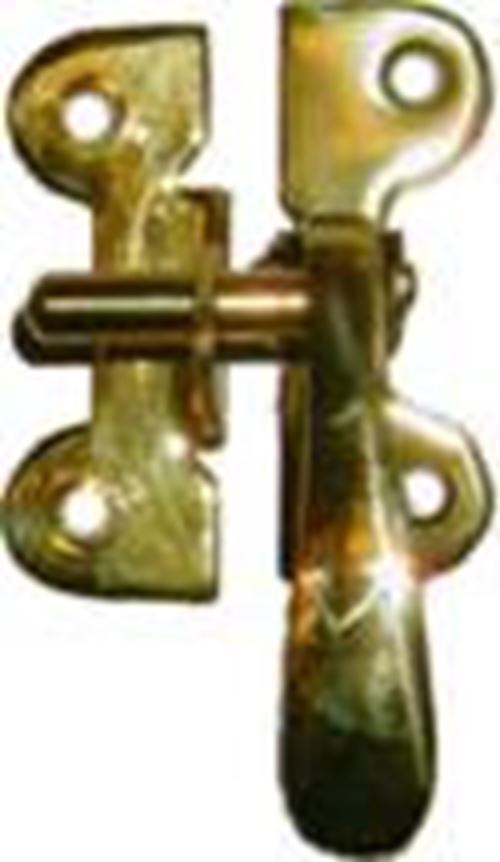 Right Hand Flush Mount McDougall Latch Cast Brass