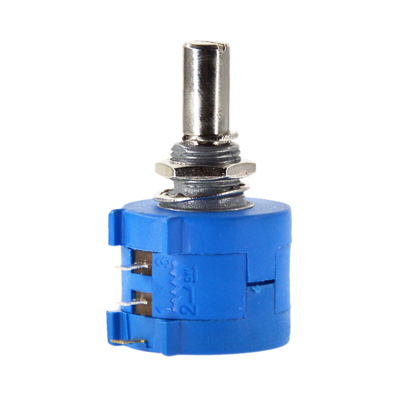 1K Ohm Rotary Potentiometer Pot 10 Turn Variable Dial Resistor