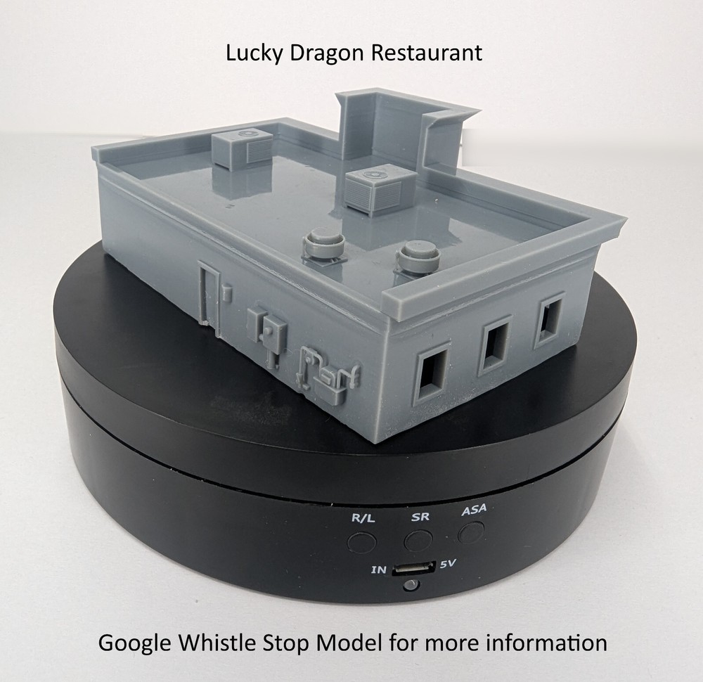 N-Scale Lucky Dragon Restaurant N6514