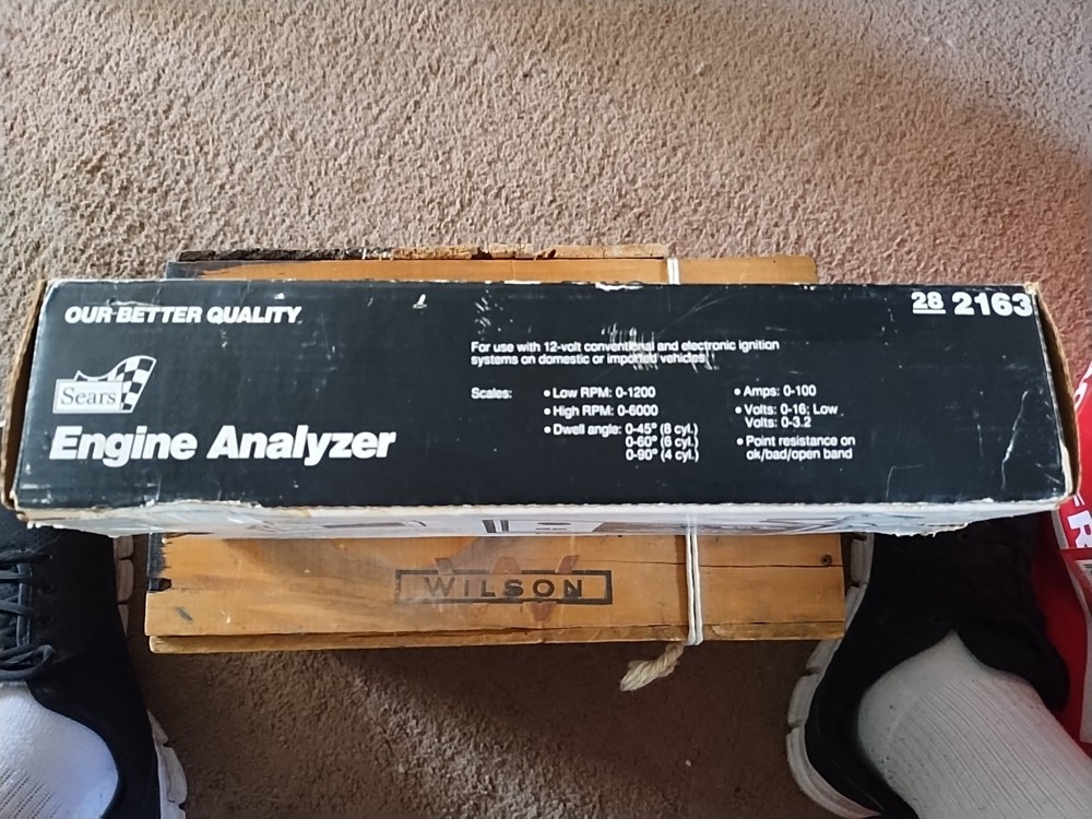 Vintage Sears Engine Analyzer