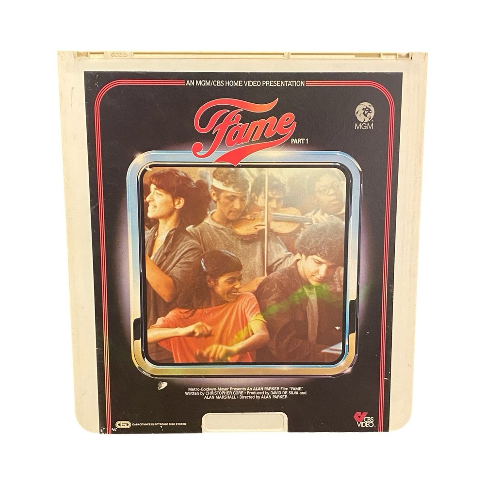 MGM Fame 2 Disc Set CED Videodisc Untested
