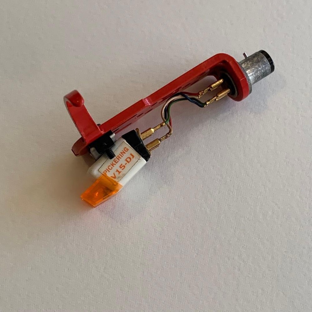 TECHNICS PICKERING Headshell Cartridge (Red)