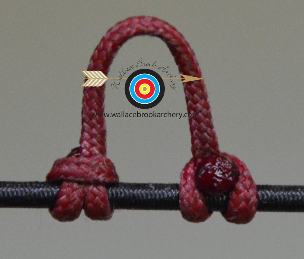 3 Pack Mountainberry Archery Release Bow String Nock D Loop Bowstring BCY #24