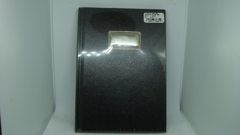 STERLING SILVER PERSONAL CIGAR JOURNAL - NEW