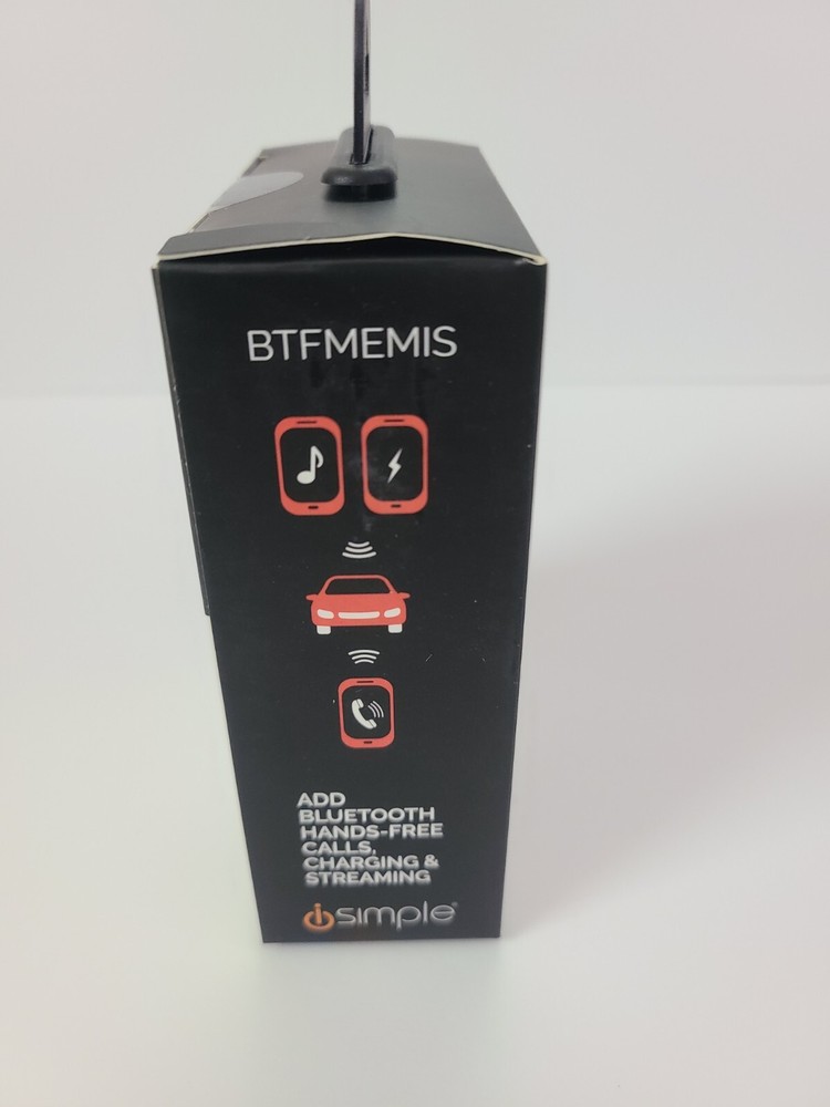 iSimple - Bluetooth 5.0 FM Transmitter with External Microphone for Music Str...