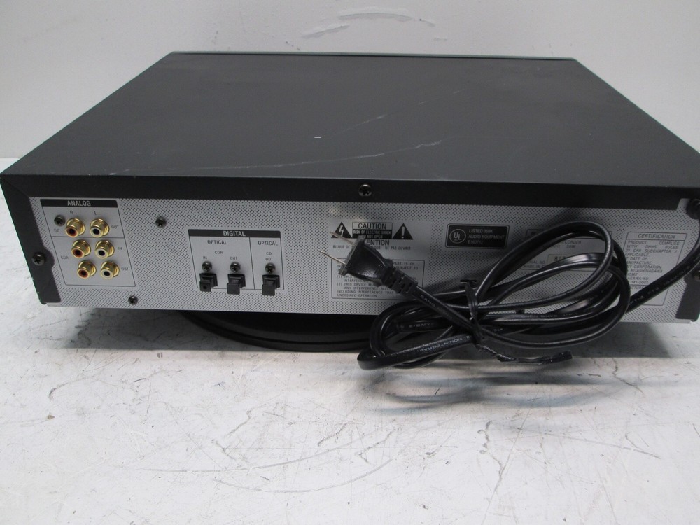 Sony RCD-W1 Dual CD Recorder - Tested