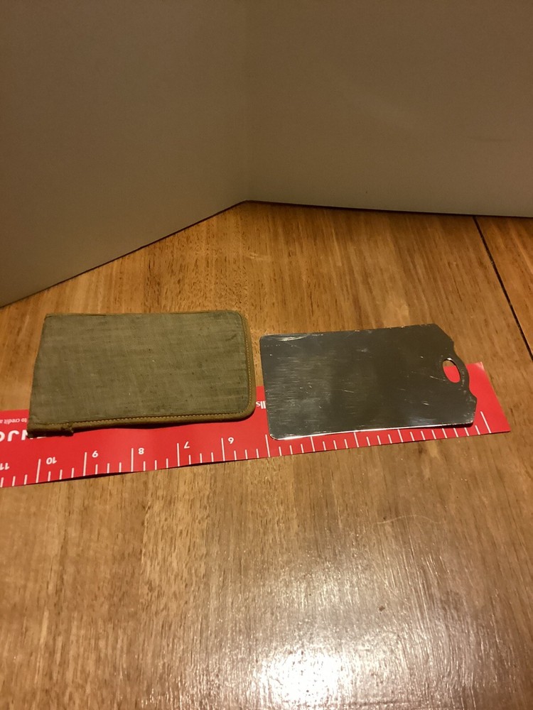 WWI Shaving Mirror in Case
