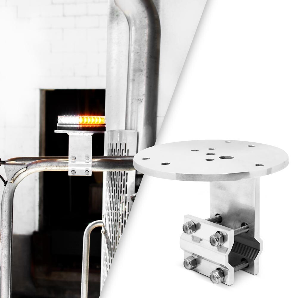 Pro LED BRK20 Aluminum Mirror Mount Bracket For Use With Various Light Beacons