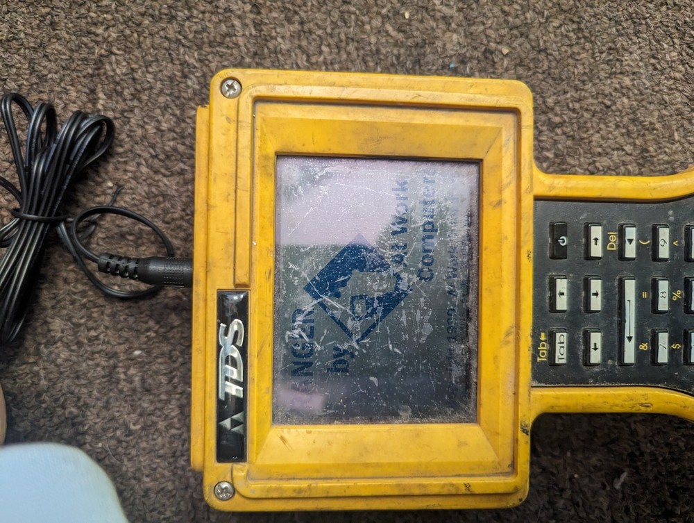 TDS N687 Data Collector Surveyor Surveying Computer Works No Cords