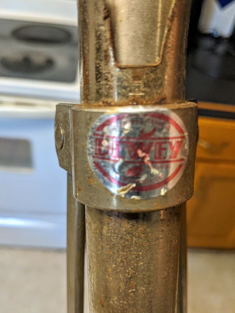 Vintage Dewey Drum Throne Seat Stool