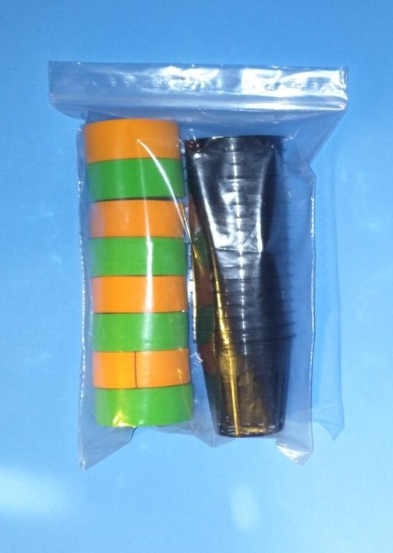 25 CLONE COLLAR INSERTS and 25 2" NET POT CUPS for HYDROPONIC SYSTEMS GROW KITS
