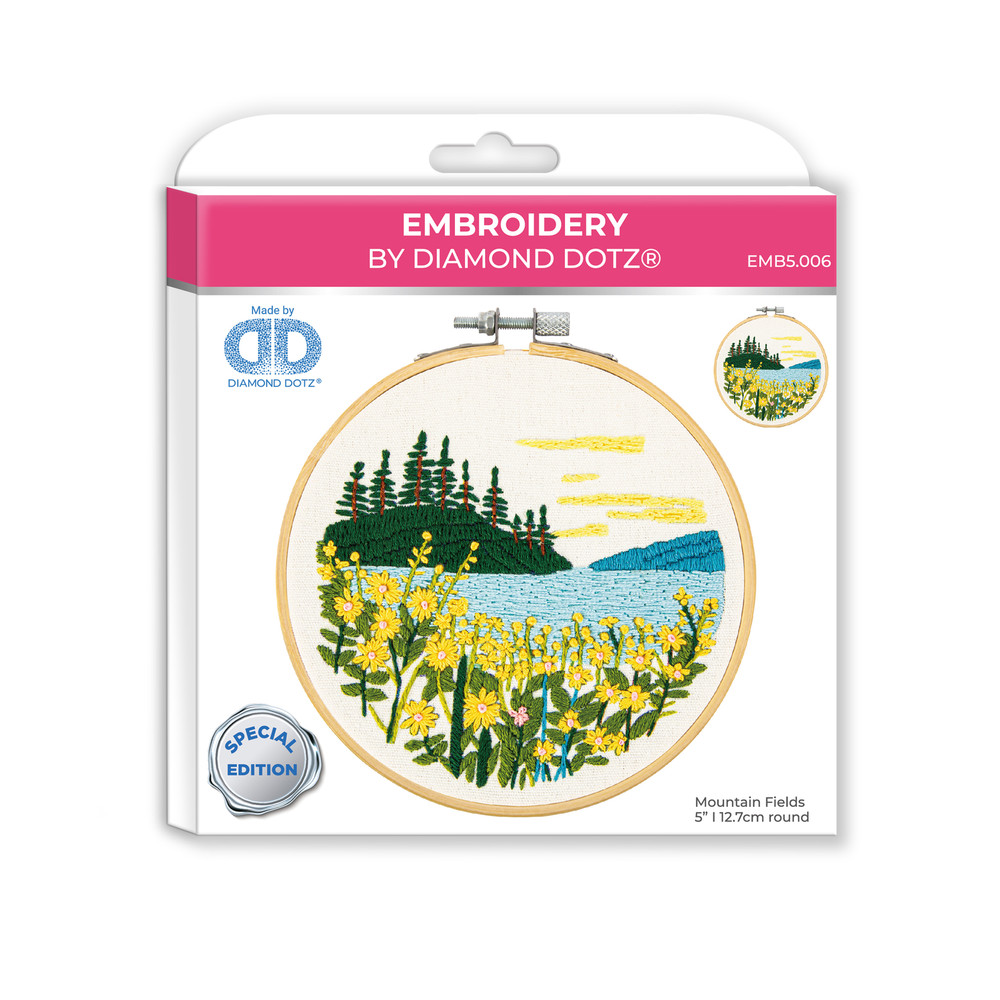 Diamond Dotz Embroidery Mountain Lake