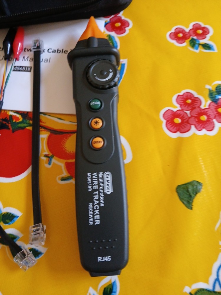 Dr. Meter Multi-Function Network Cable Tester MS6818- New In Case W Manual