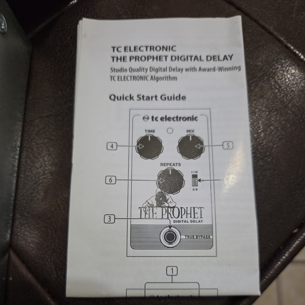 TC Electronic The Prophet Digital Delay Guitar Effects Pedal