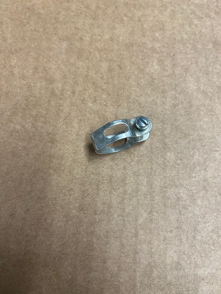 Bendix Aviation Multi Speed Bicycle Hub Cable Stop Clamp  3/4" ID.. NOS