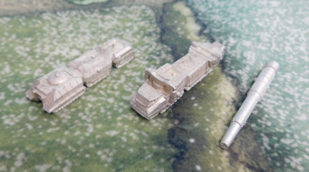 Vintage Ral Partha: Battletech LT-MOB 25 Long Tom Artillery