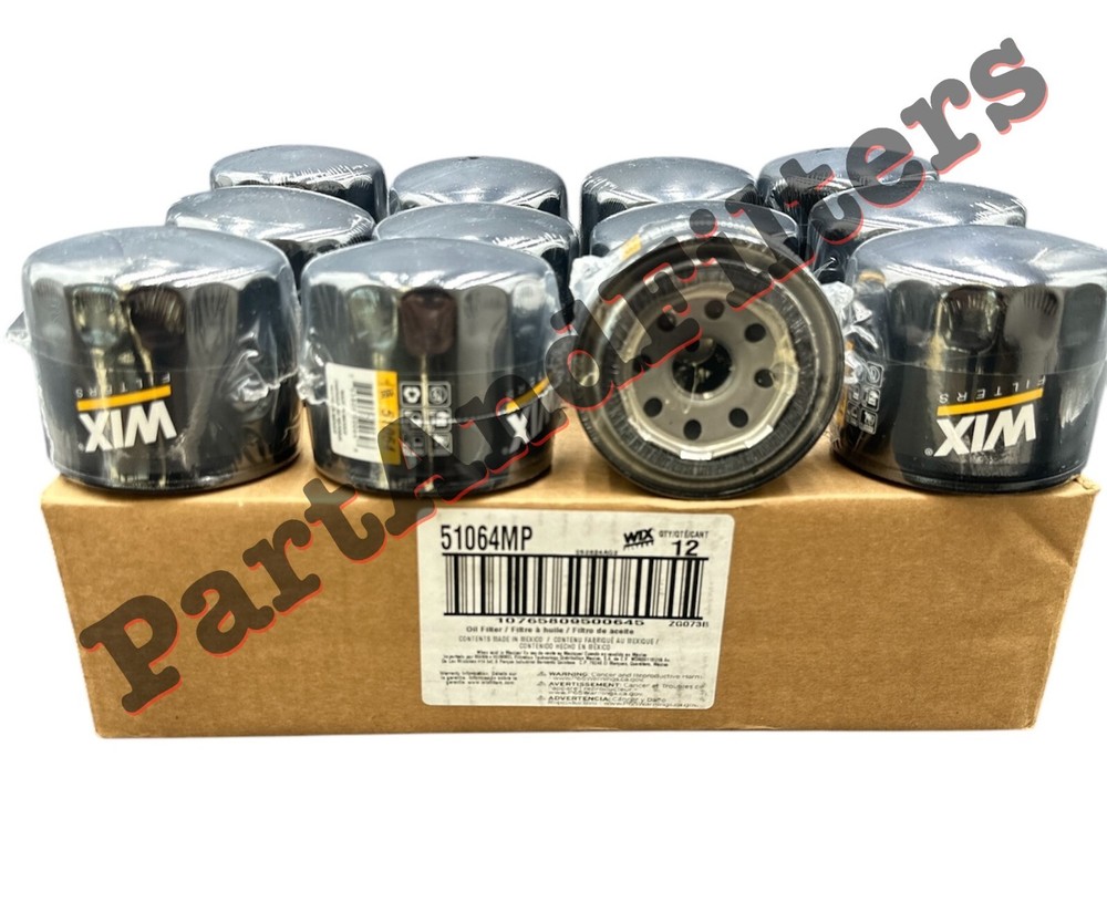Wix 51064 Spin-On Lube Filter (Pack of 12)