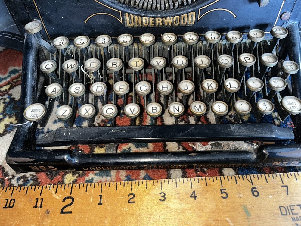 Underwood Typewriter Standard No 5