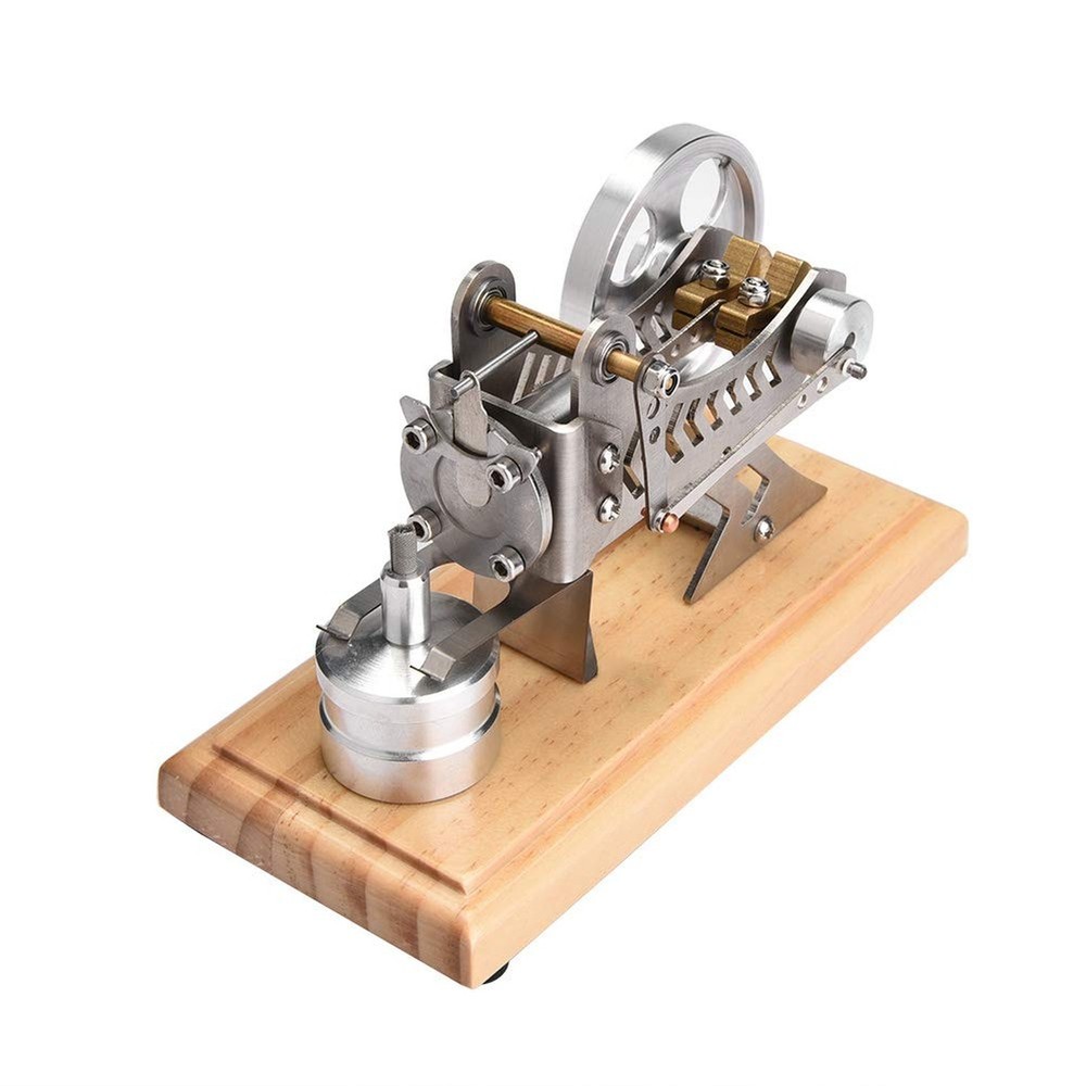 LED Air Stirling Engine Funny Generator Model Engine Education Tool Electrici...