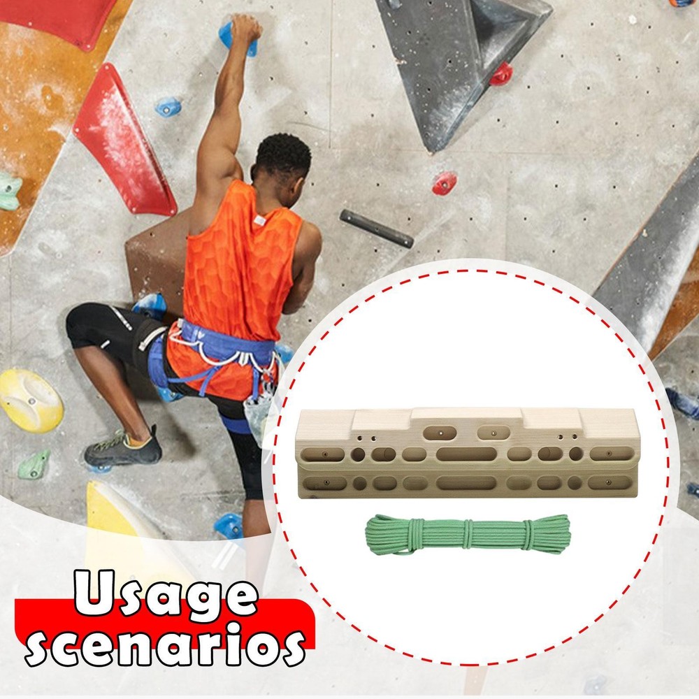 Climbing Hangboard Pull up Forearm Exerciser Wall Hanging Strength Training